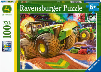 John Deere Big Wheels Puzzle 100pc - Ravensburger