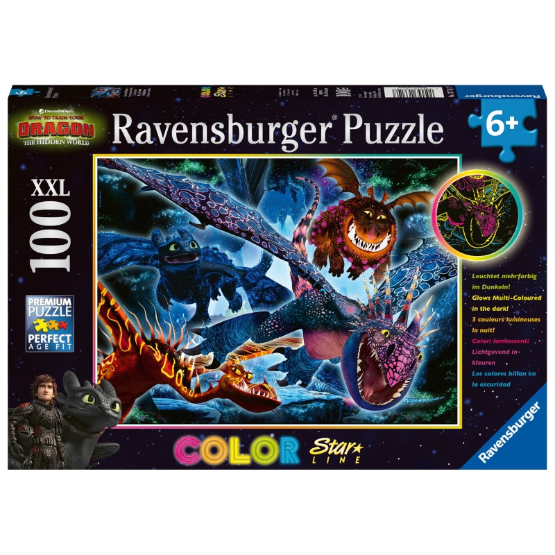 How to Train Your Dragons 3 200pc Puzzle - Ravensburger