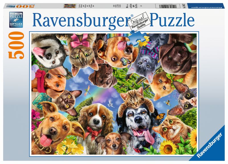 Animal Selfie 500pc Puzzle - Ravensburger