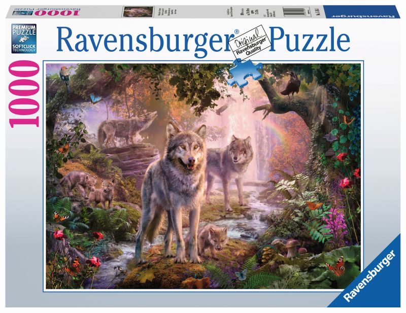 Summer Wolves Puzzle 1000pc - Ravensburger