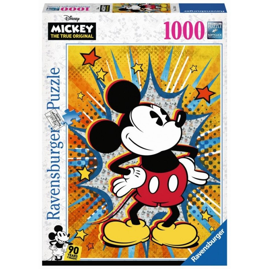 Disney Retro Mickey Puzzle 1000pc - Ravensburger