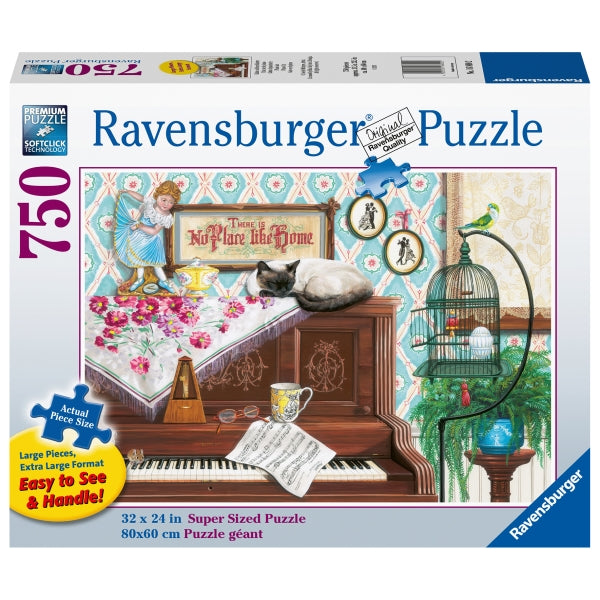 Piano Cat Puzzle 750pc Large Format - Ravensburger