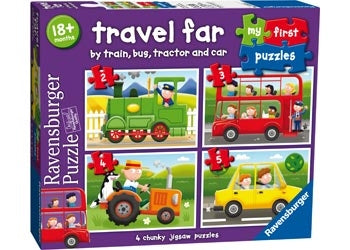 Travel Far My First Puzzle 2 3 4 5pc Puzzle - Ravensburger