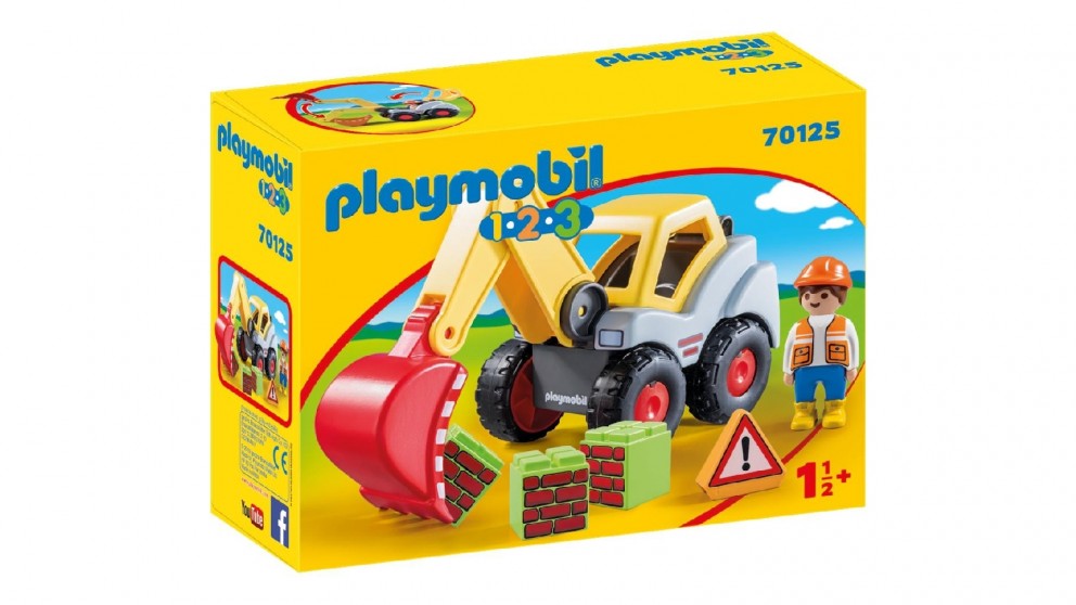 1.2.3 Shovel Excavator - Playmobil