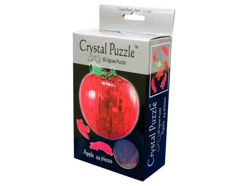 3D Mini Red Apple - Crystal Puzzles