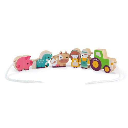 Stringable Farm Beads Lacing - Janod