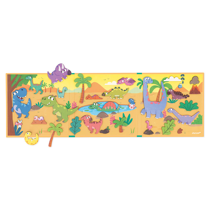 Dinosaur Magnetic Stories - Janod