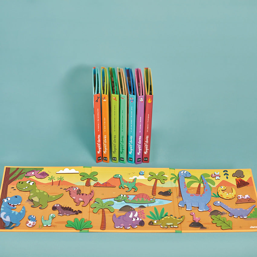 Dinosaur Magnetic Stories - Janod