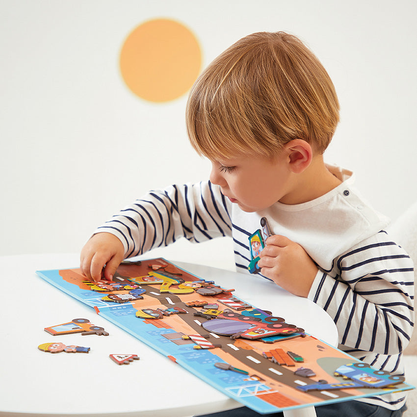 Building Site Magnetic Stories - Janod