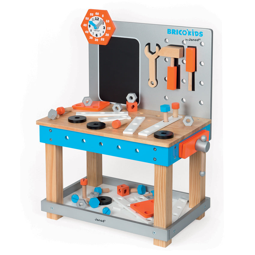 BricoKids DIY Giant Magnetic Workbench - Janod