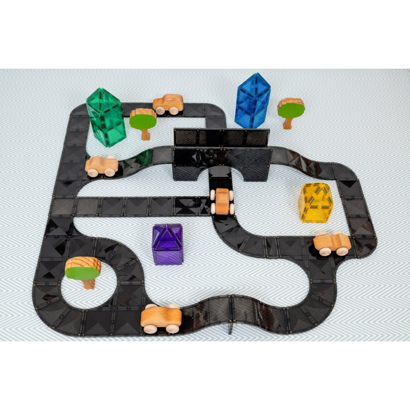 Creative Roads Pack 48pc Magnetic Tiles - Connetix