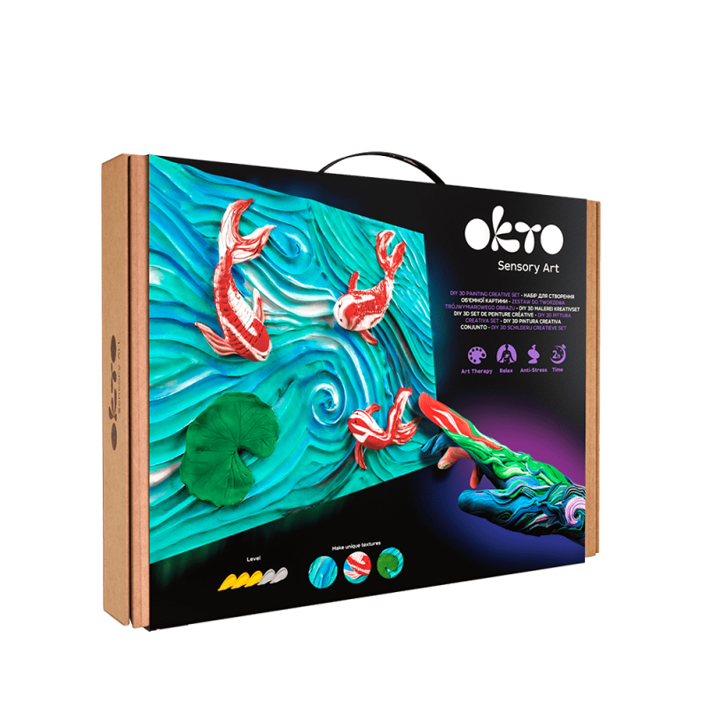 Koi Carps Sensory Art Creative Set - Okto