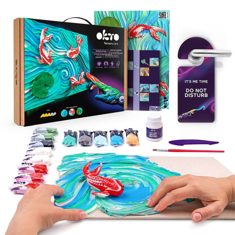 Koi Carps Sensory Art Creative Set - Okto