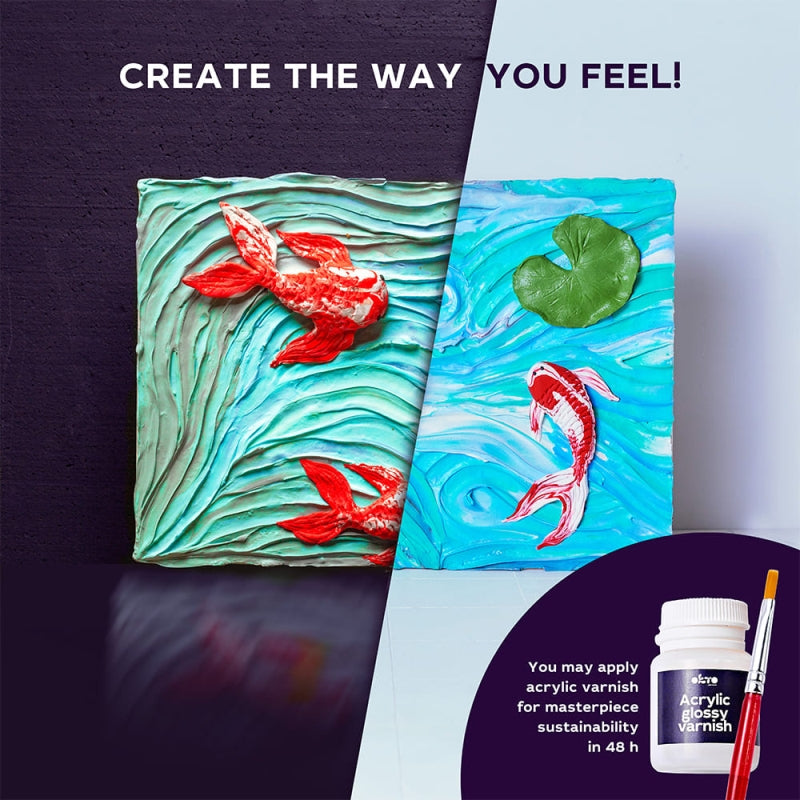 Koi Carps Sensory Art Creative Set - Okto