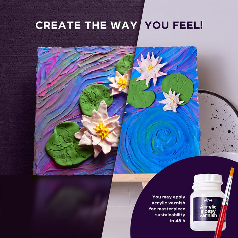 Water Lilies Sensory Art Creative Set - Okto