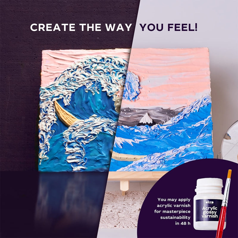 Big Wave in Kanawaga Sensory Art Creative Set - Okto