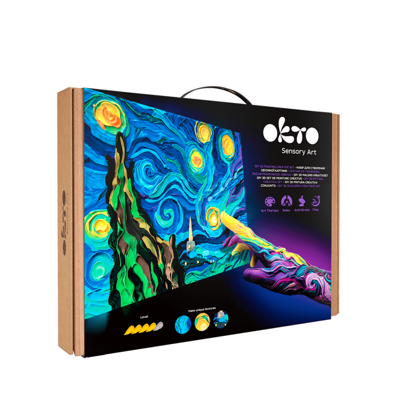 Starry Night Sensory Art Creative Set - Okto