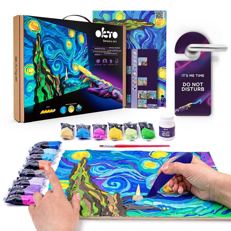 Starry Night Sensory Art Creative Set - Okto