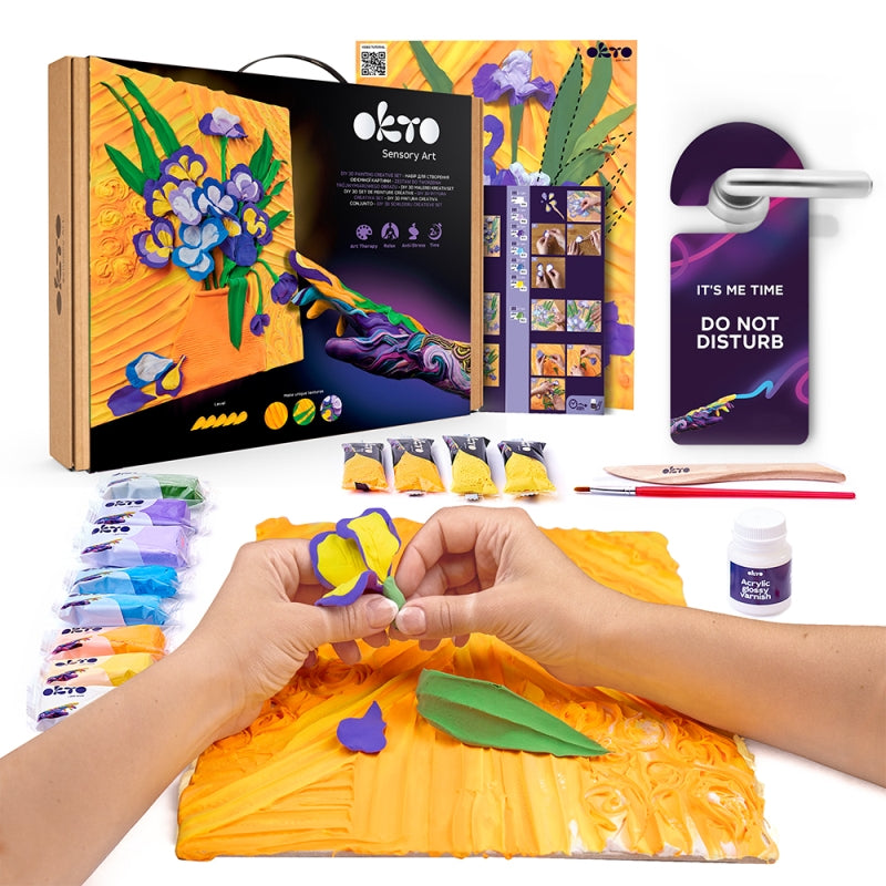 Sensory Art 3D Creative Set Irises - Okto