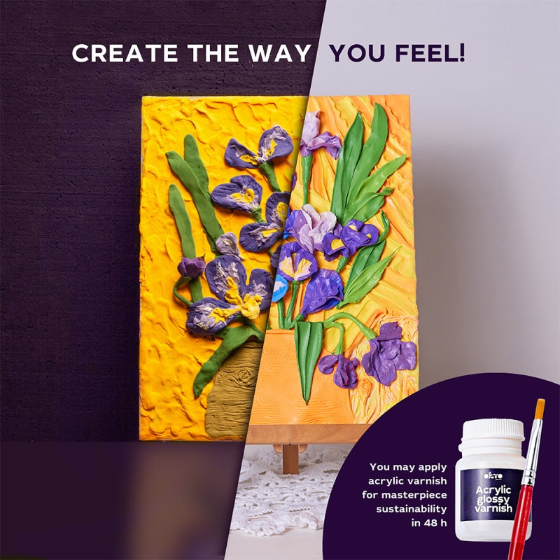 Sensory Art 3D Creative Set Irises - Okto