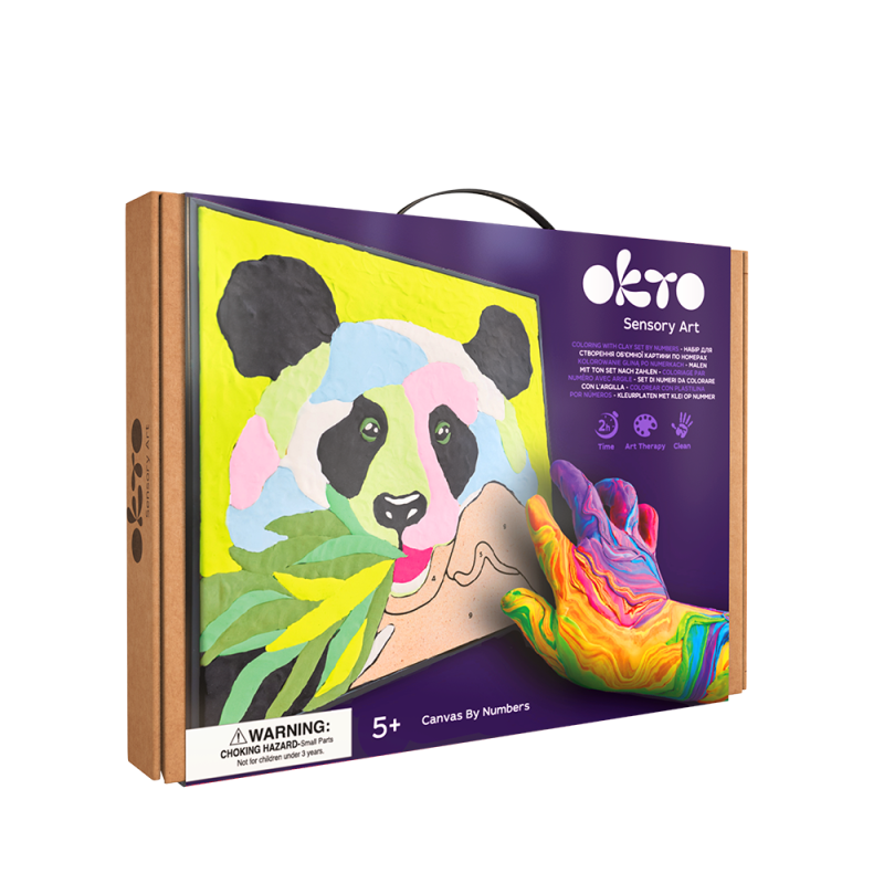 Paint by Numbers with Clay Panda - Okto