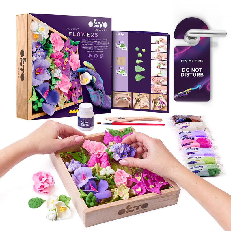 Inspiration Wood and Craft Diy Succulents Set - Okto