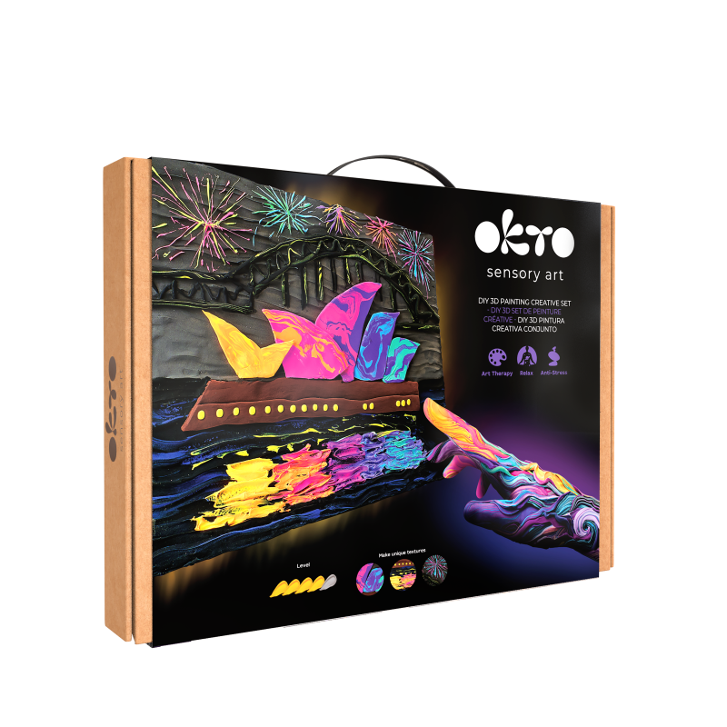 Sensory Art 3D Creative Set Sydney Opera House - Okto