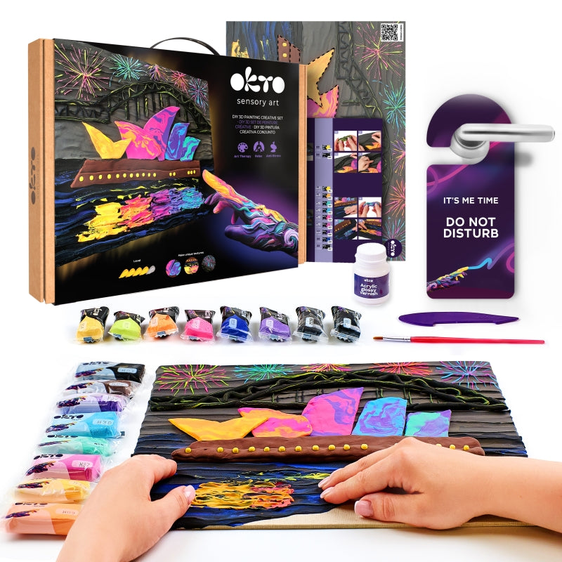 Sensory Art 3D Creative Set Sydney Opera House - Okto