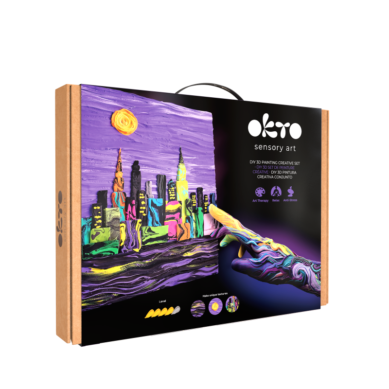 Sensory Art 3D Creative Set New York Skyline - Okto