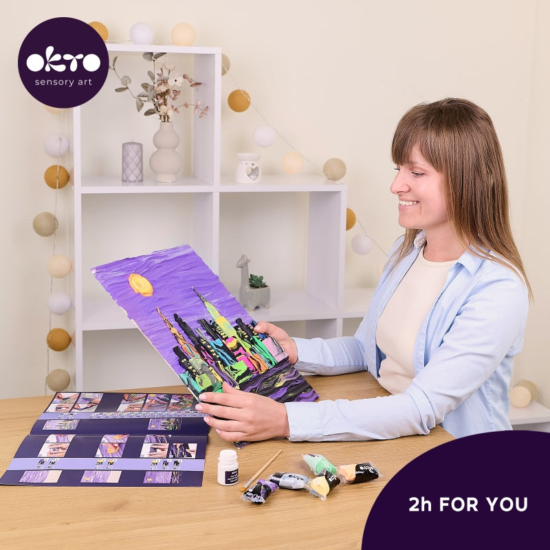 Sensory Art 3D Creative Set New York Skyline - Okto