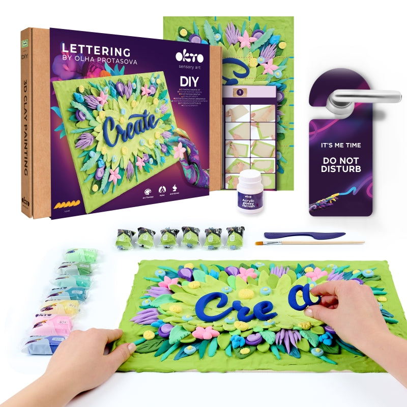 DIY 3D Painting Lettering Kit - Okto