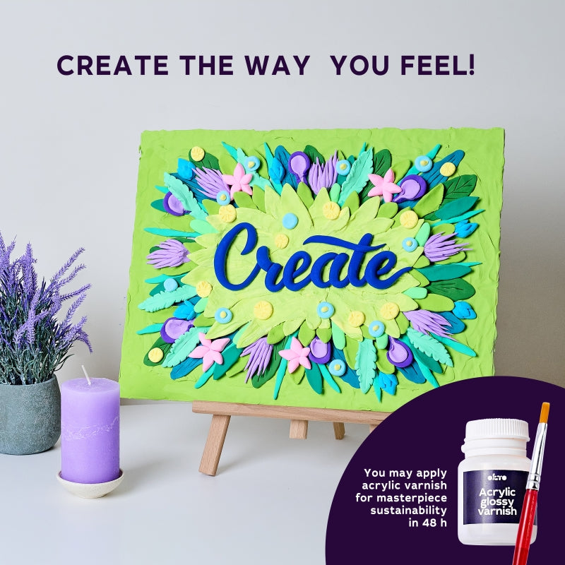 DIY 3D Painting Lettering Kit - Okto
