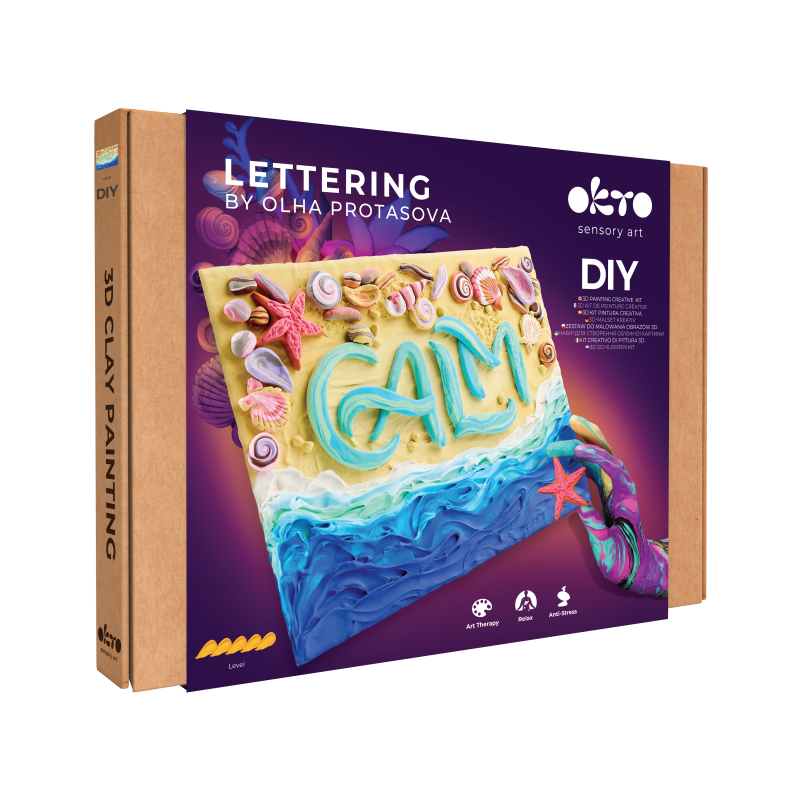DIY 3D Painting Lettering Kit - Okto