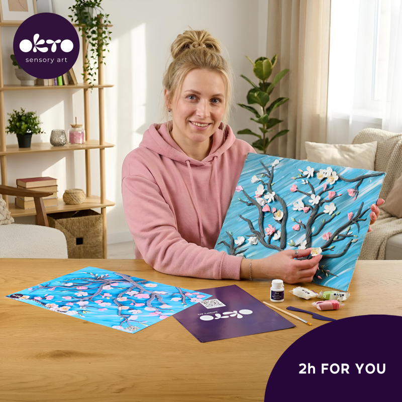Almond Blossom Sensory Art Creative Set - Okto