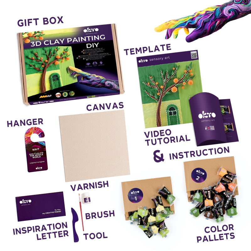 Sensory Art Creative Window Set - Okto
