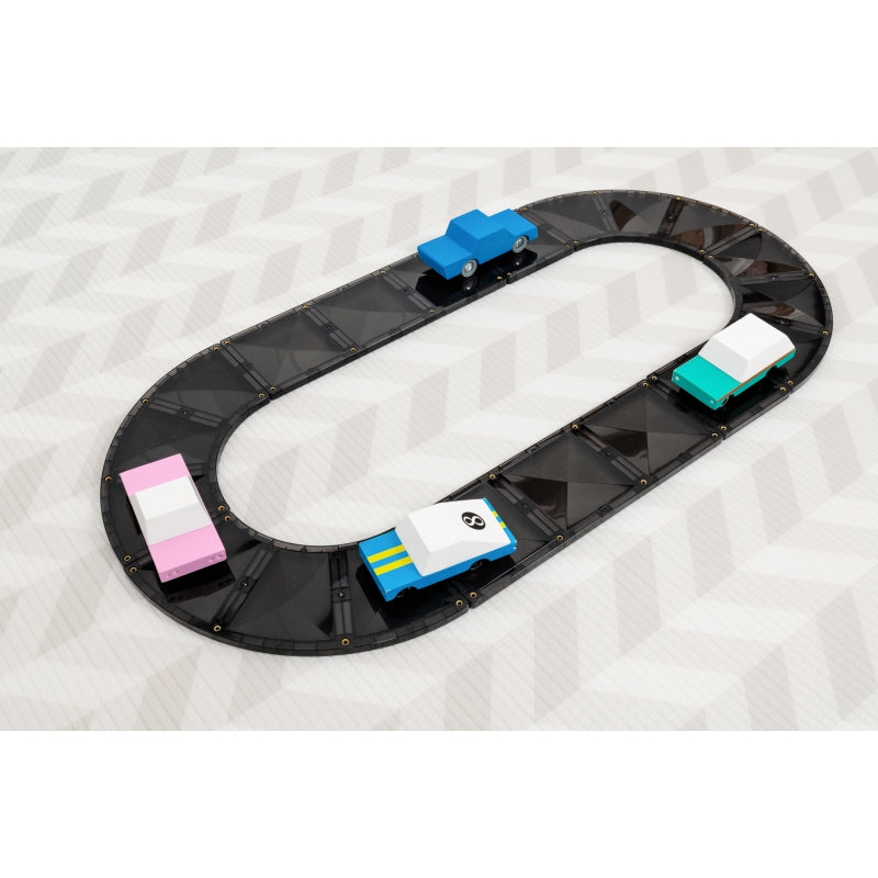 Creative Roads Pack 48pc Magnetic Tiles - Connetix