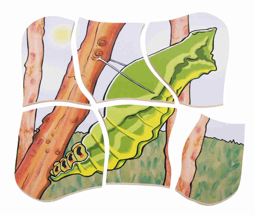 Life Cycle Butterfly Multilayer Puzzle - Beleduc