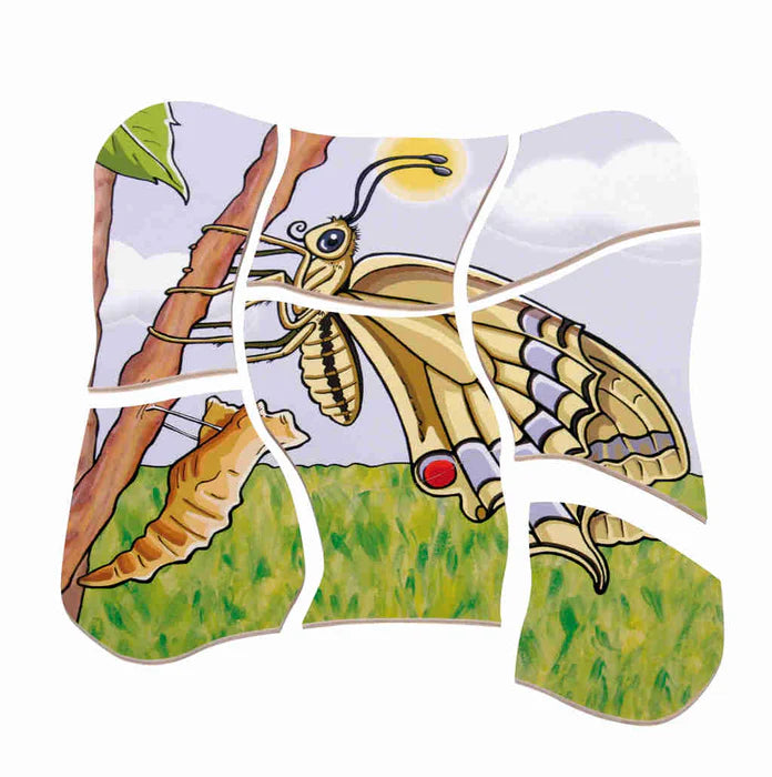 Life Cycle Butterfly Multilayer Puzzle - Beleduc