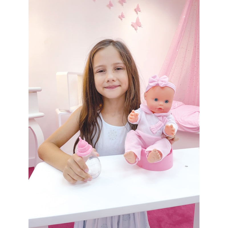 Amore Doll with Potty and Bottle 33cm - Bambolina