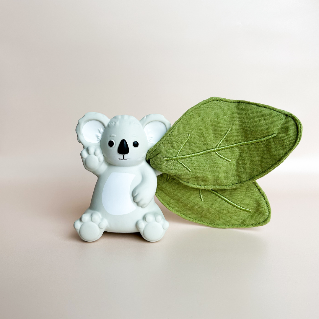 Banks the Koala Rattle &amp; Scrunch Baby Toy - Winnie Parkes