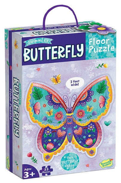 Butterfly Floor Puzzle 53pc - Peaceable Kingdom