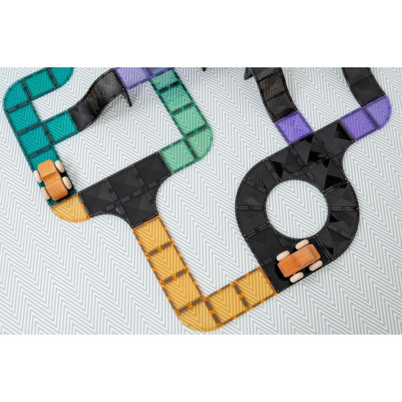 Ramps and Intersections 16pc Magnetic Tiles - Connetix
