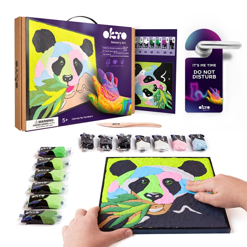 Paint by Numbers with Clay Panda - Okto