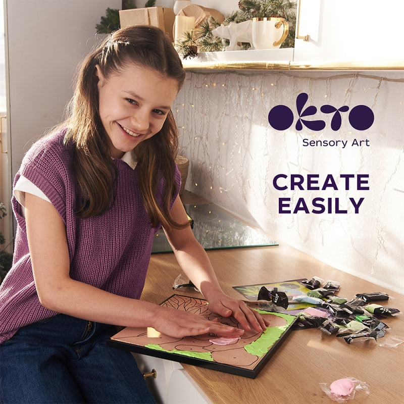 Paint by Numbers with Clay Panda - Okto