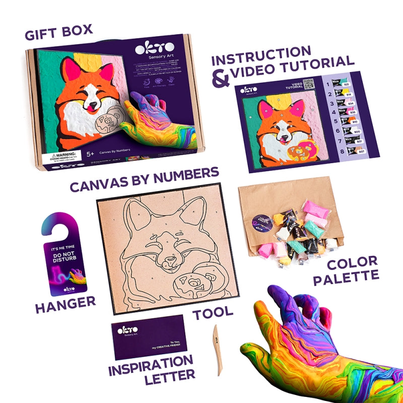 Paint by Numbers with Clay Fox - Okto