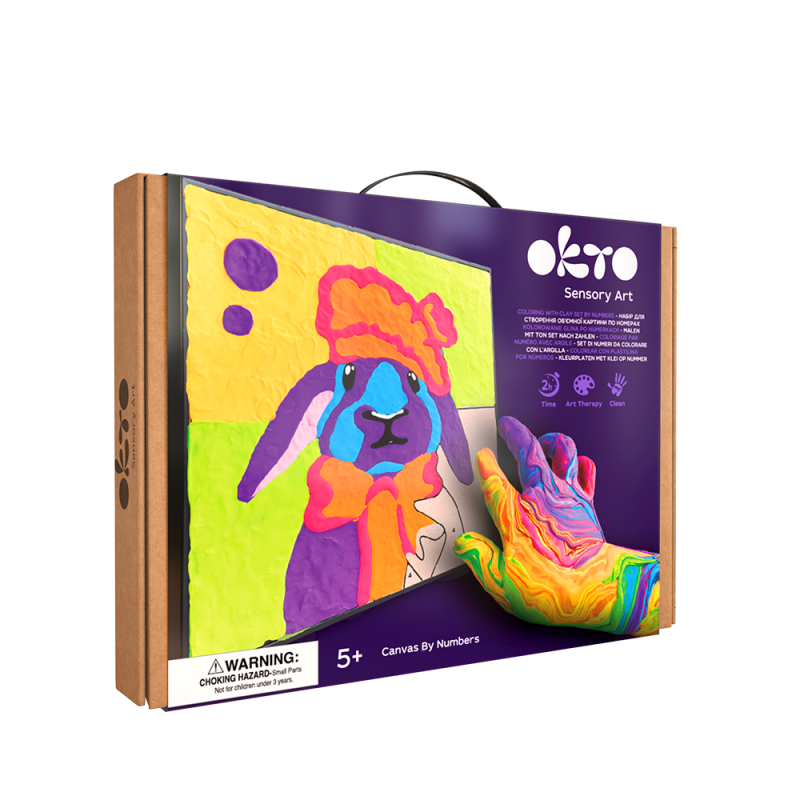 Paint by Numbers with Clay Bunny - Okto