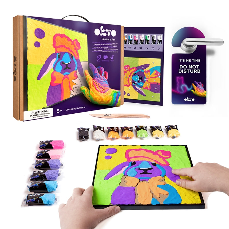 Paint by Numbers with Clay Bunny - Okto