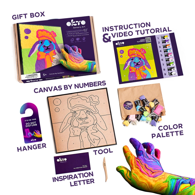 Paint by Numbers with Clay Bunny - Okto