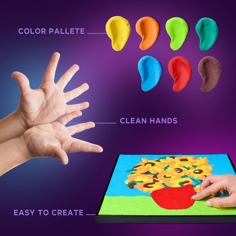 Sensory Art 3D Creative Set Sunflowers - Okto