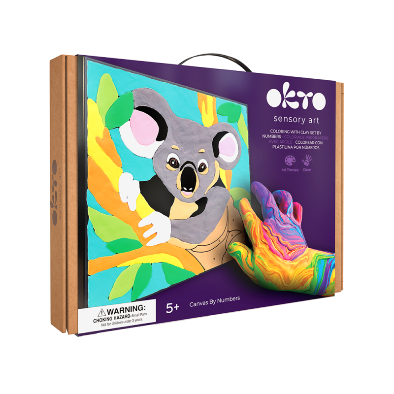 Colouring Clay by Numbers - Okto